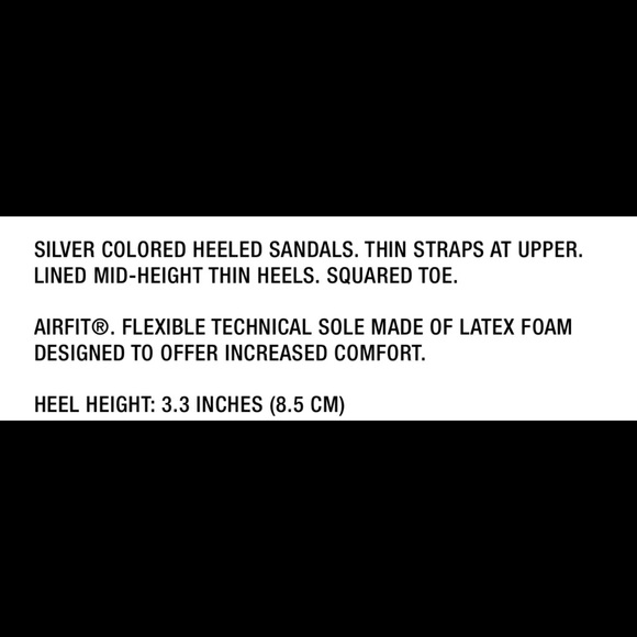 Zara Metallic Strappy Sandals - Picture 9 of 11